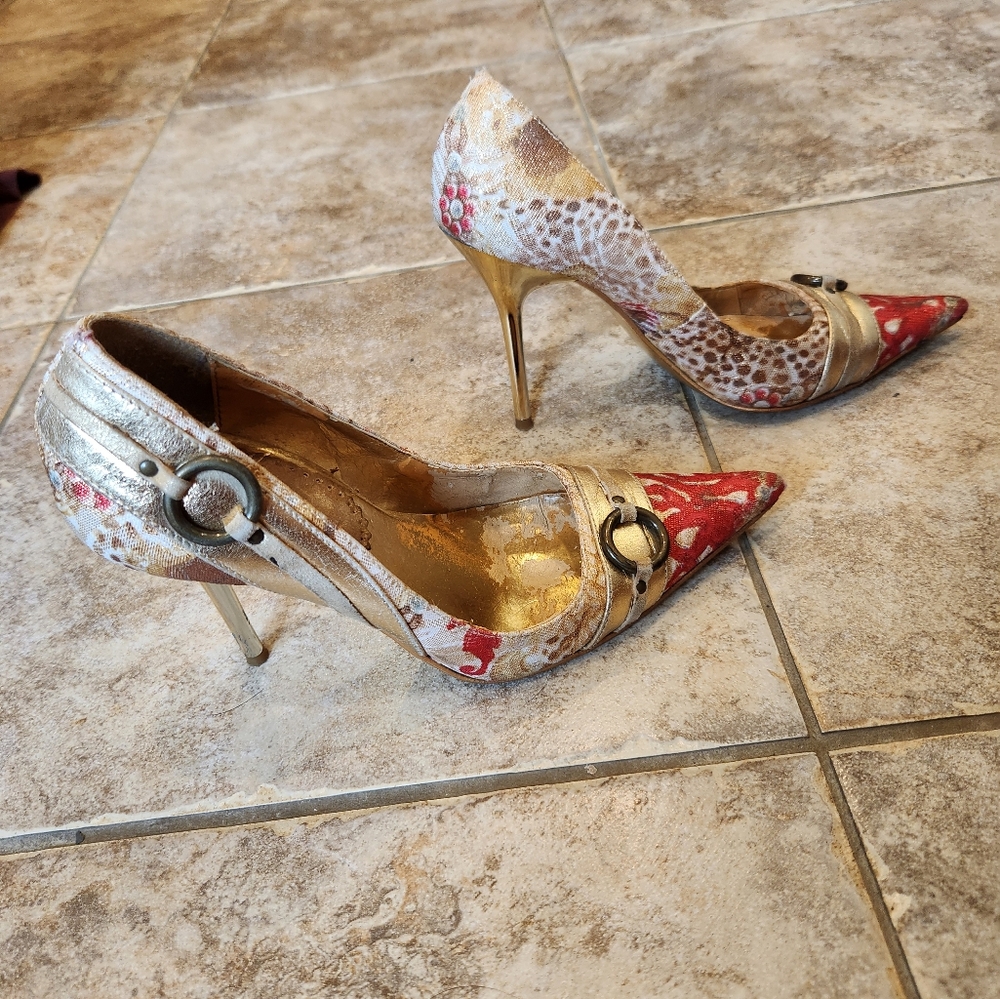 Aldo parisley print shoes